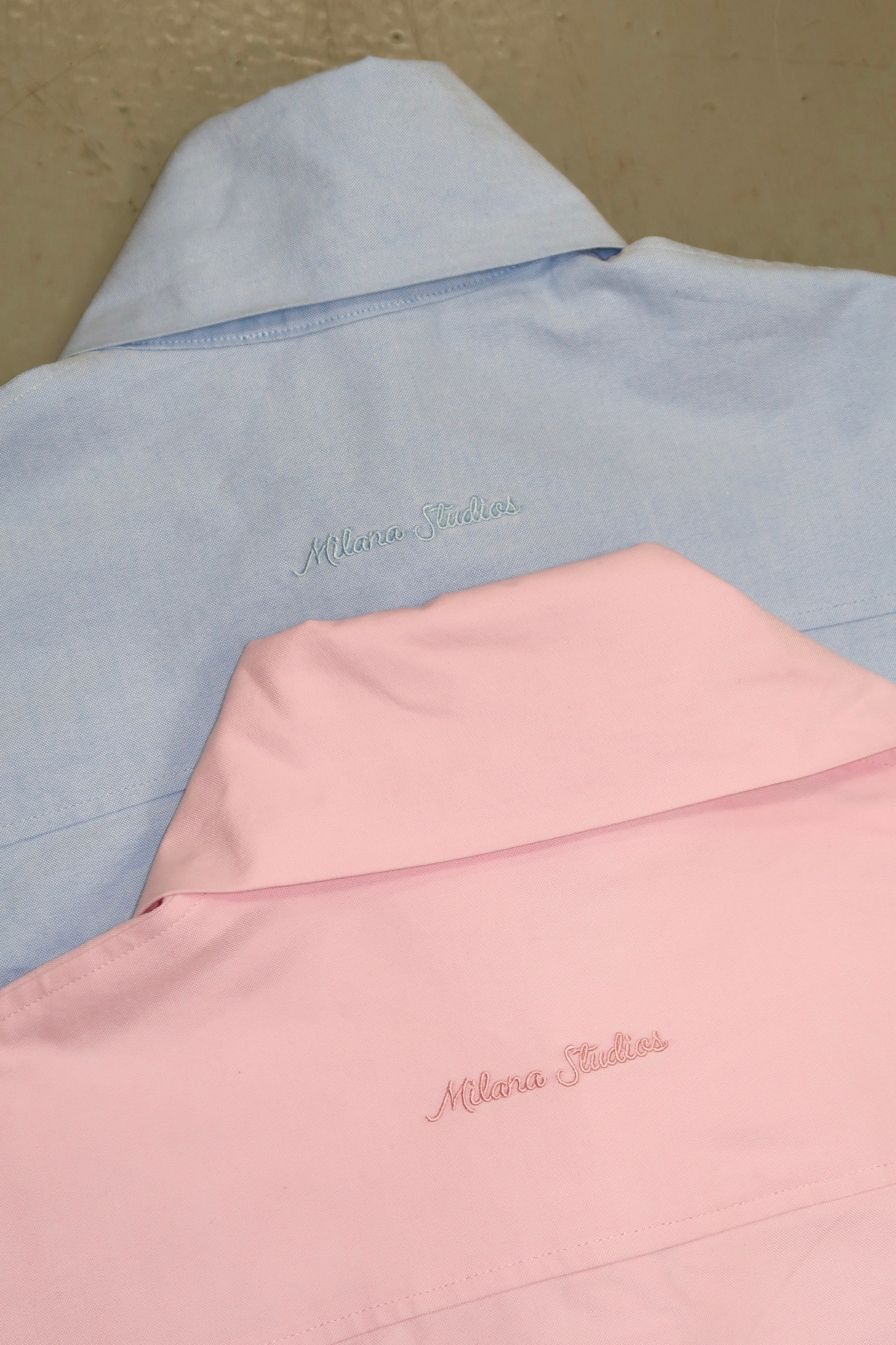 Baby Pink Vienna Wrap Shirt. - Image 7