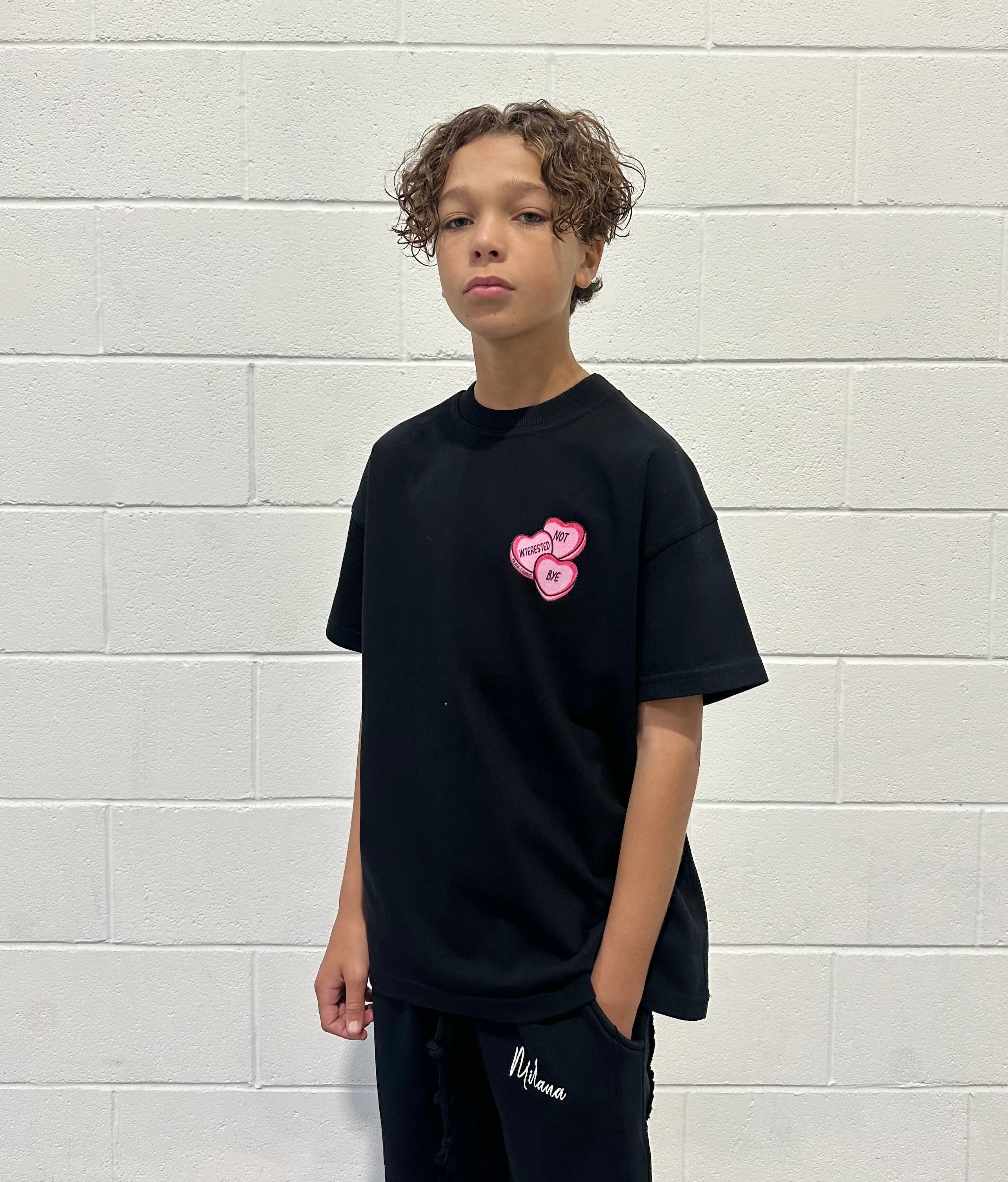 Black Hearts Kids T-shirt. - Image 4