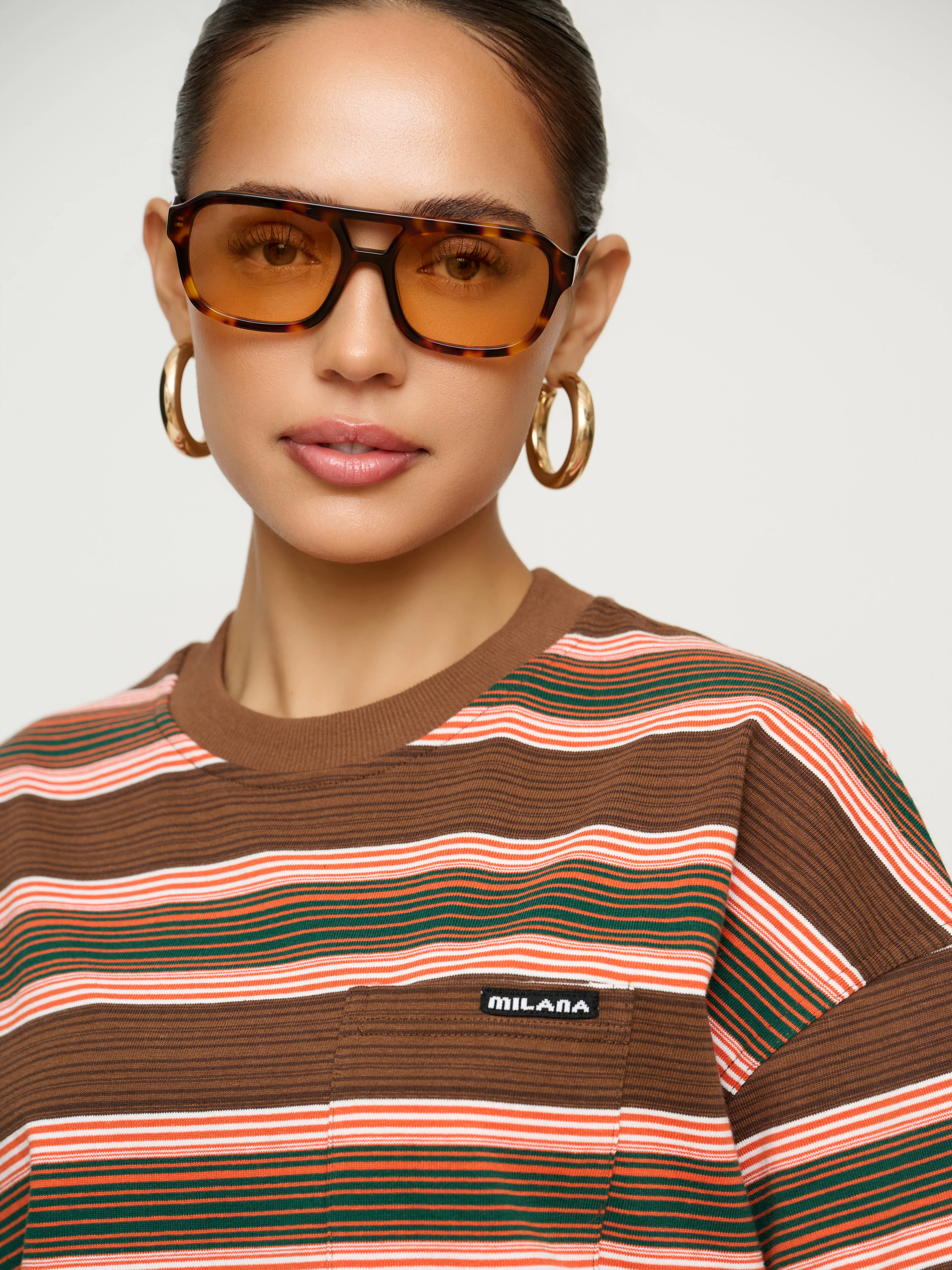 Brown Tortoise Aviatar Sunglasses. - Image 3