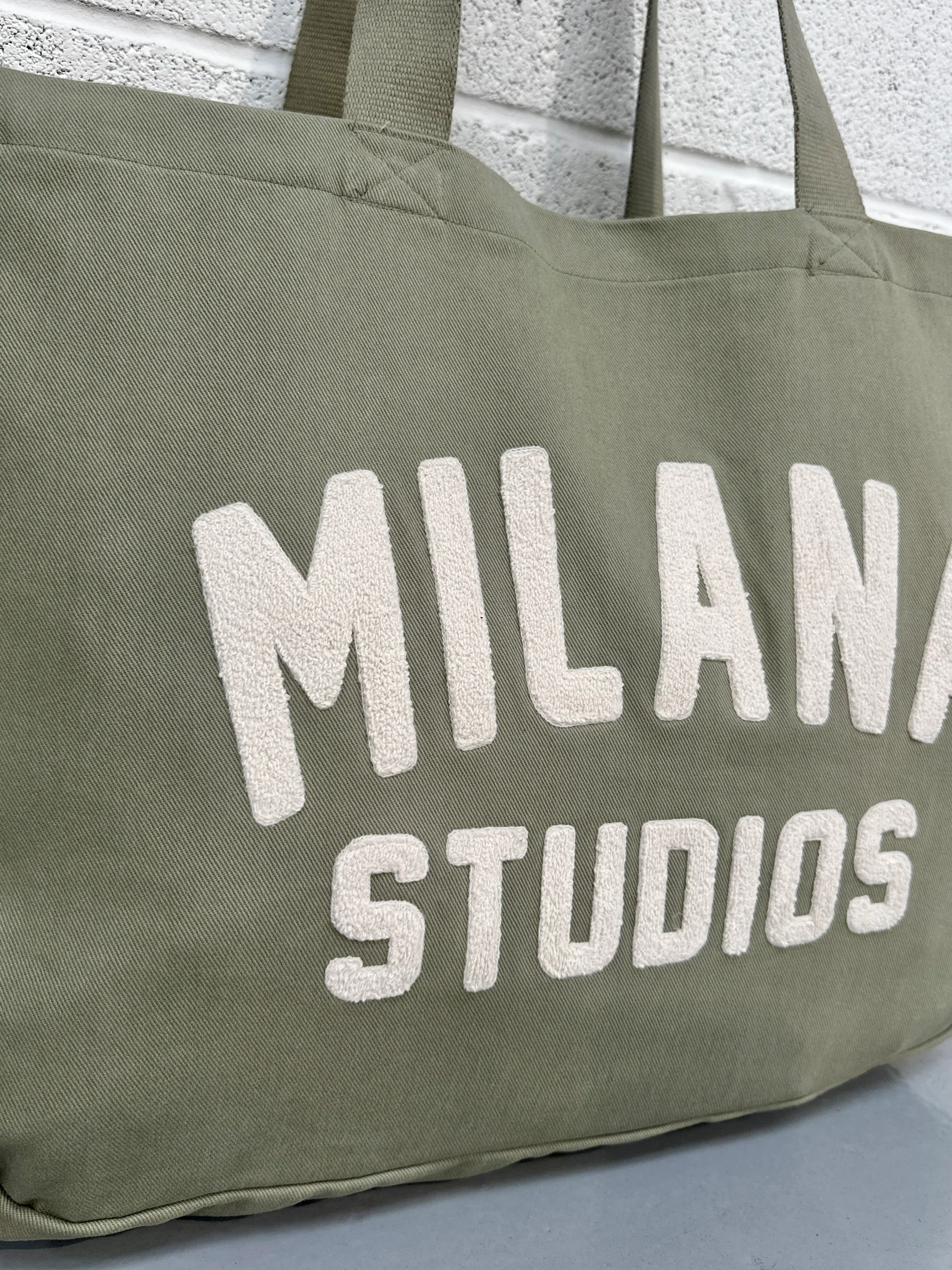 Cool Khaki Teddy Tote Bag. - Image 3