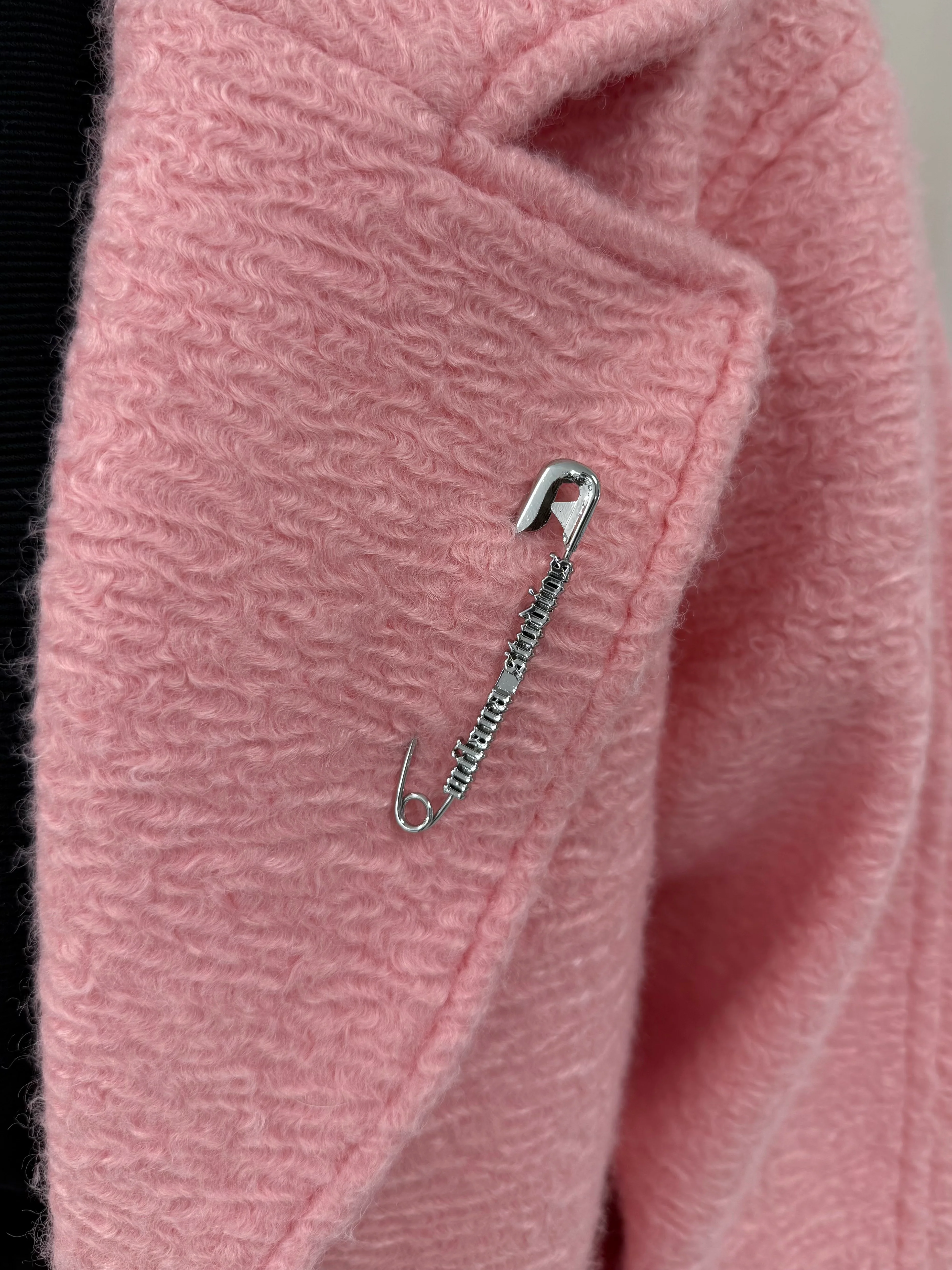 Candy Floss Knit Textured Maxi Coat. - Image 5