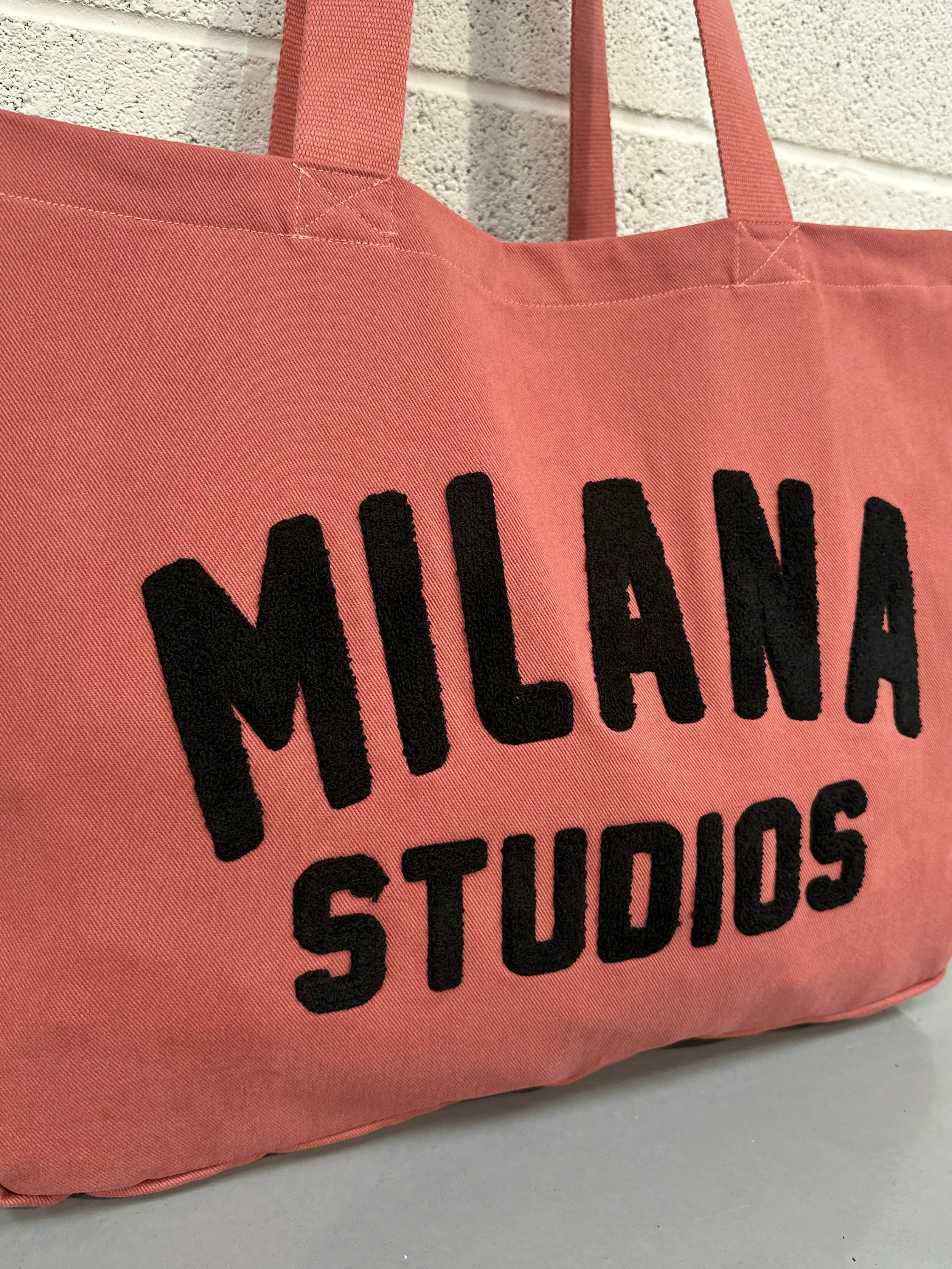 Mauve Teddy Tote Bag. - Image 3