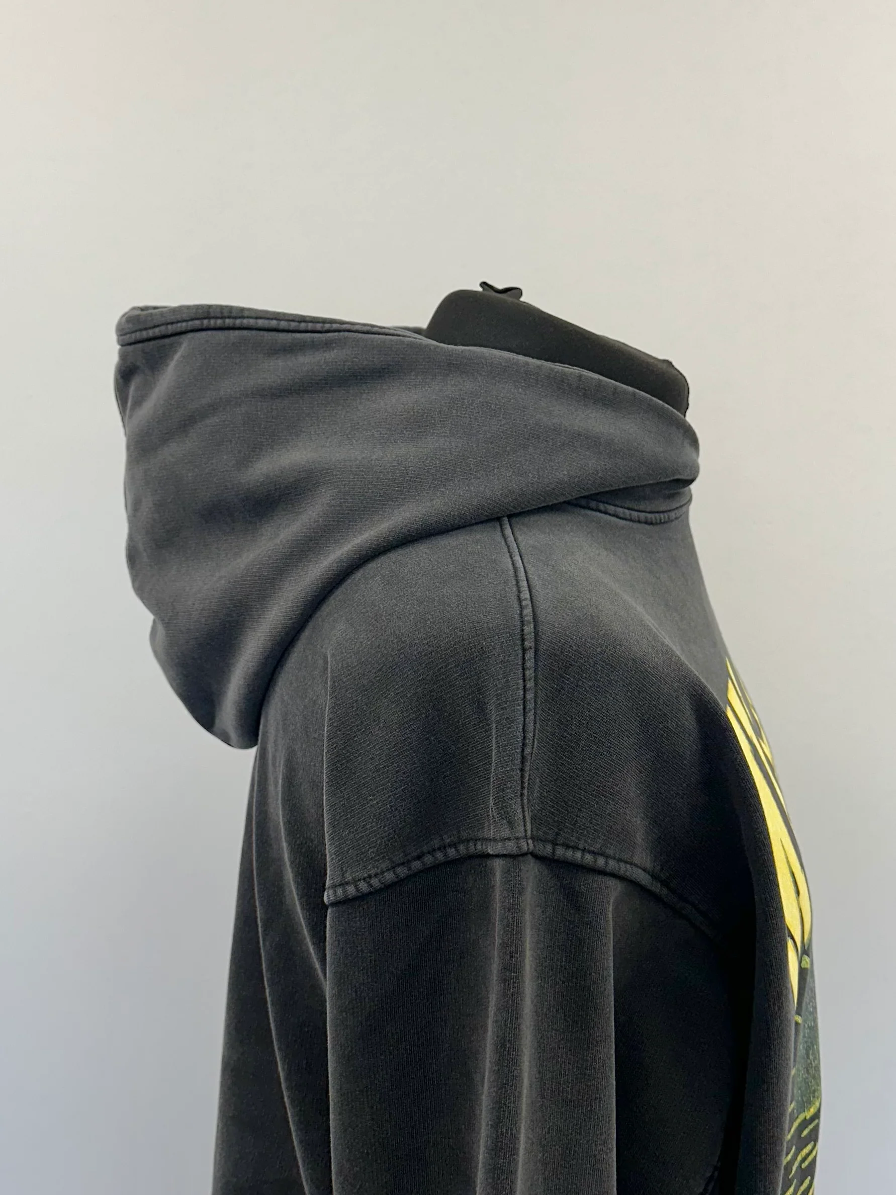 Washed Black Lemon Hoodie. - Image 5