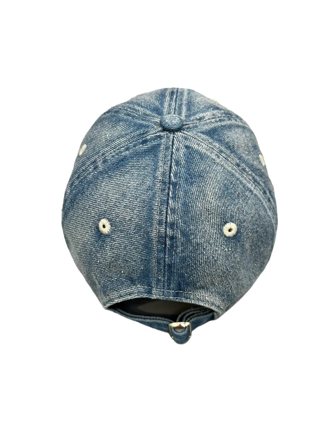 Washed Denim Logo Cap. - Image 3